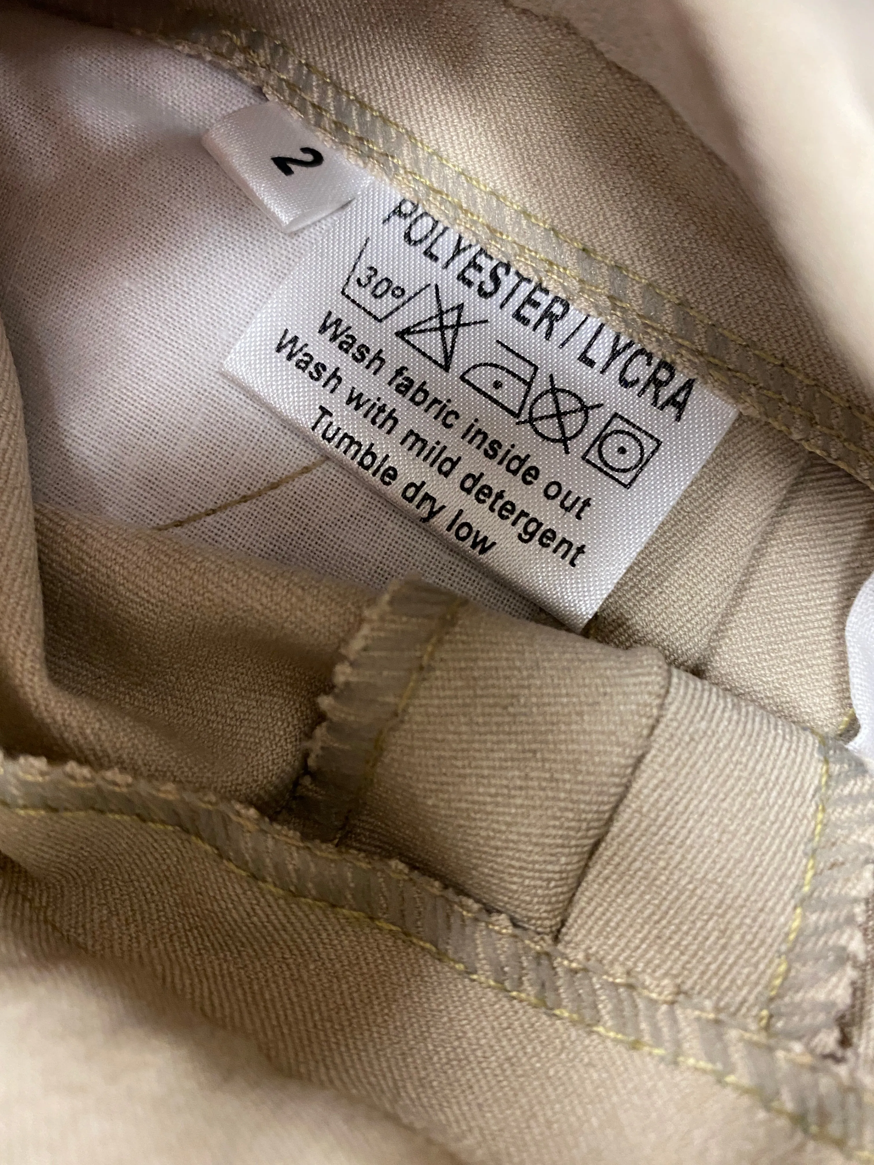 2 Ovation Tan Knee Patch Jodhpurs