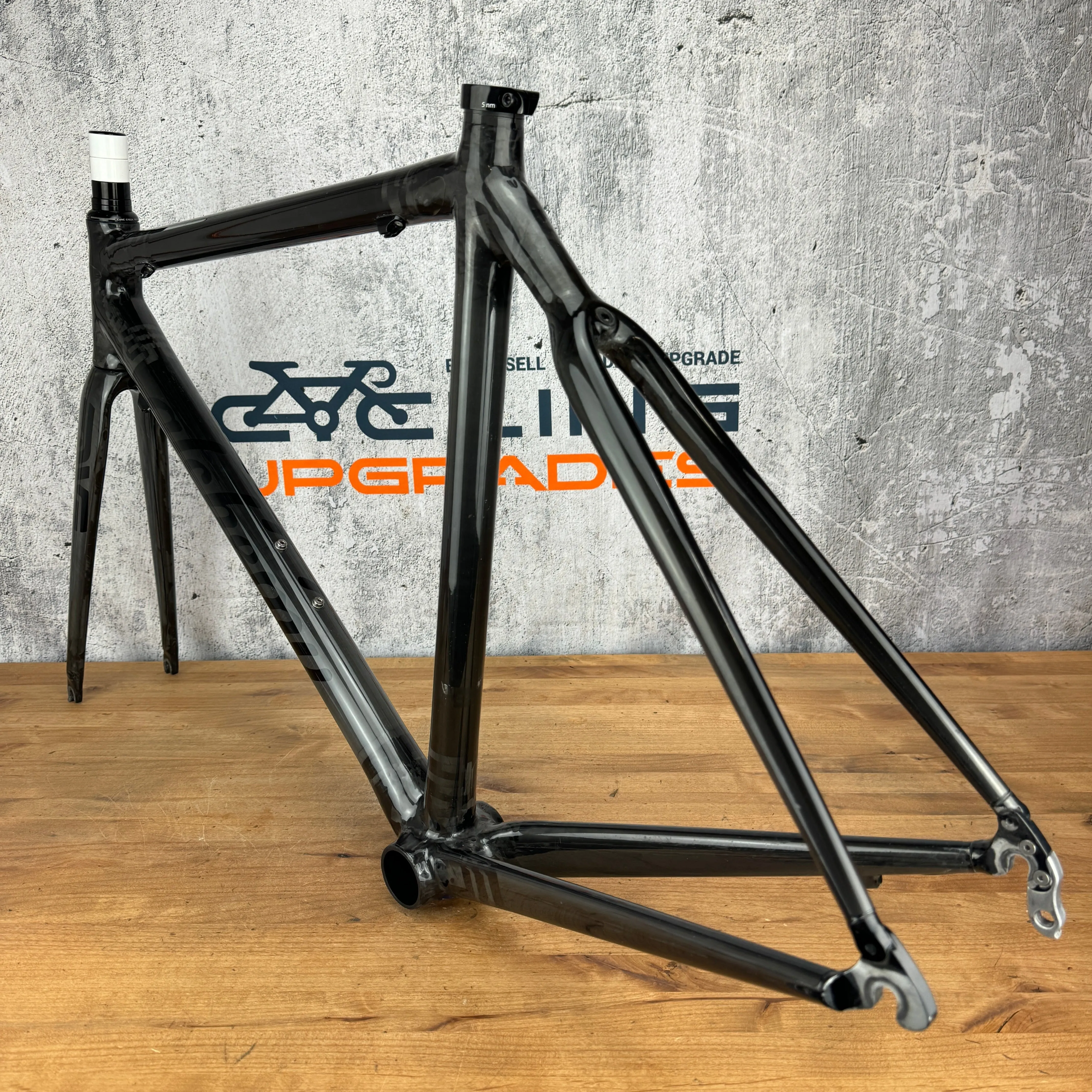 2017 Alchemy Xanthus 54cm Rim Brake Carbon Frameset 700c   Enve Fork 1635g