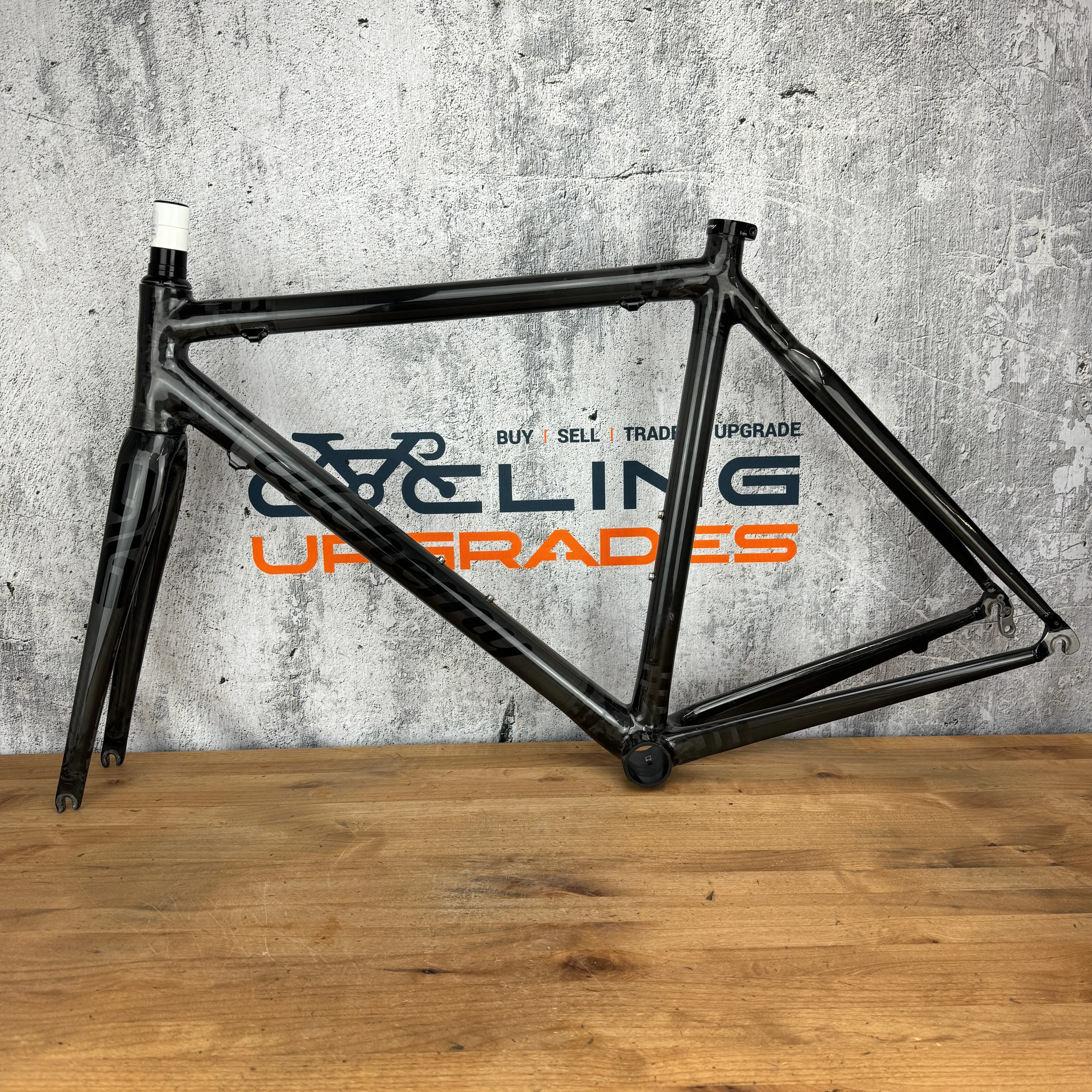 2017 Alchemy Xanthus 54cm Rim Brake Carbon Frameset 700c   Enve Fork 1635g