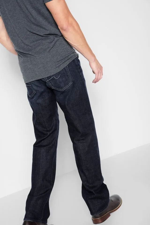 7 For All Mankind - Austyn XL Relaxed Straight Leg Jeans in Los Angeles Dark
