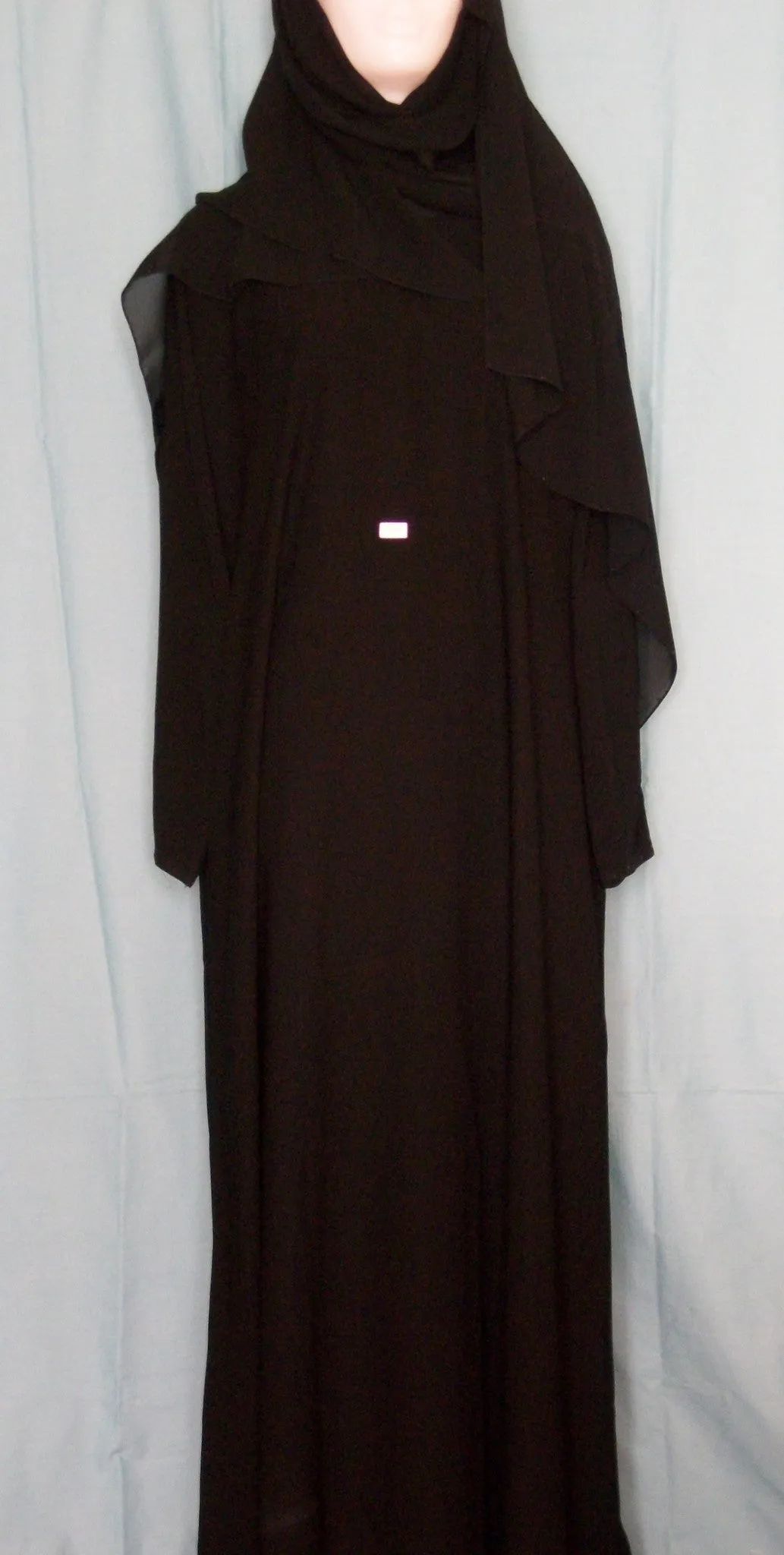 Abaya 1964 Dubai Black Sheela Abaya Embroidered