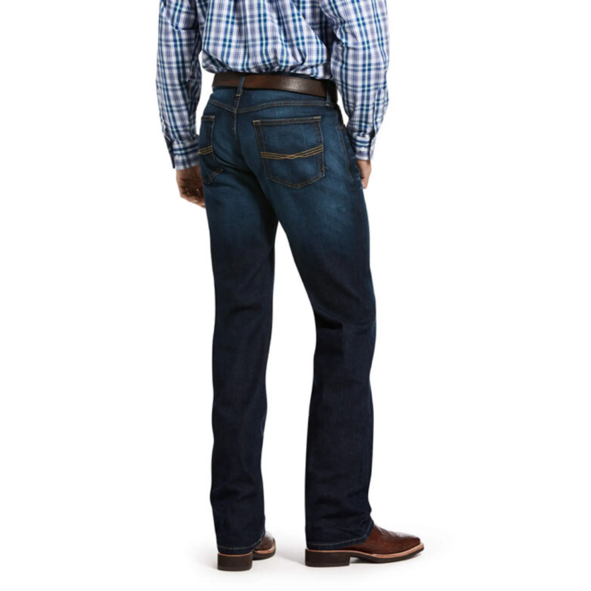 ARIAT MEN'S SLIM STRETCH LEGACY STACKABLE STRAIGHT LEG JEAN- 10022784