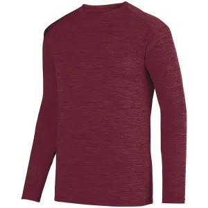 Augusta Men's Shadow Tonal Heather Long Sleeve Tee