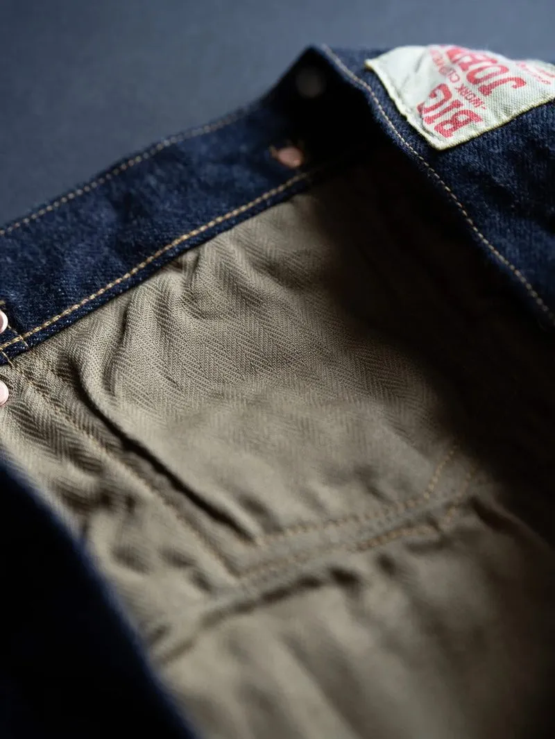 Big John Jeans M101(001) Cinch Back Waist Overall Denim