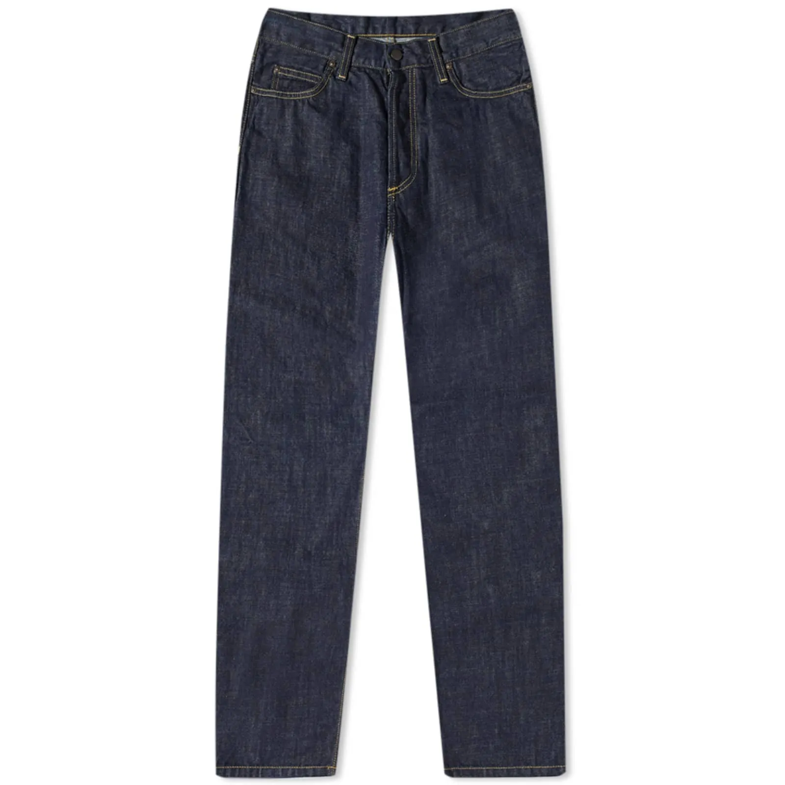 Carhartt Wip Marlow Relaxed Straight Jeans in Blue Rinsed