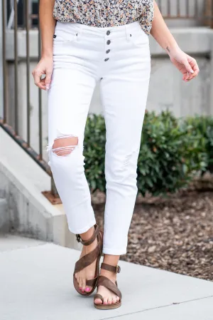 Cherie High Rise Mom Fit