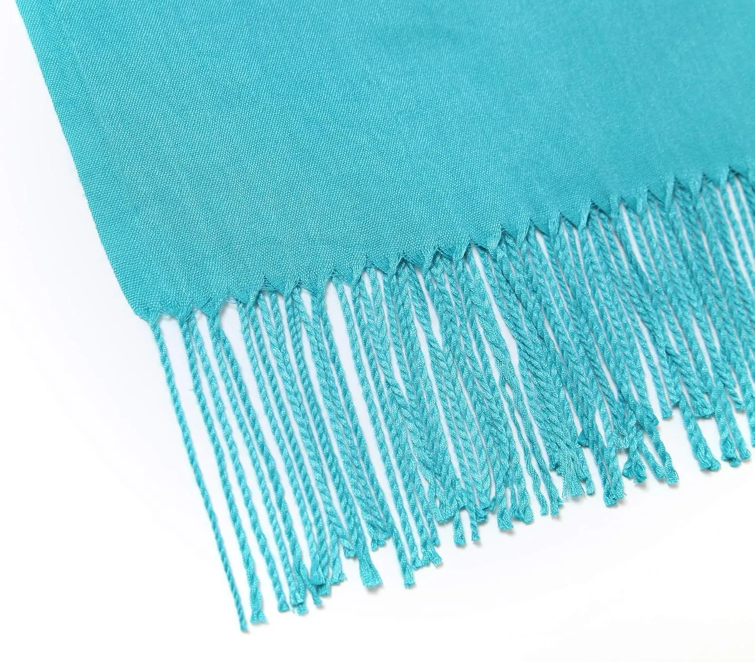 Cindy & Wendy Pashmina Shawls and Wraps Large Scarfs for Women Wedding Party Bridal Long Fashion Solid Shawl Wrap Fringes