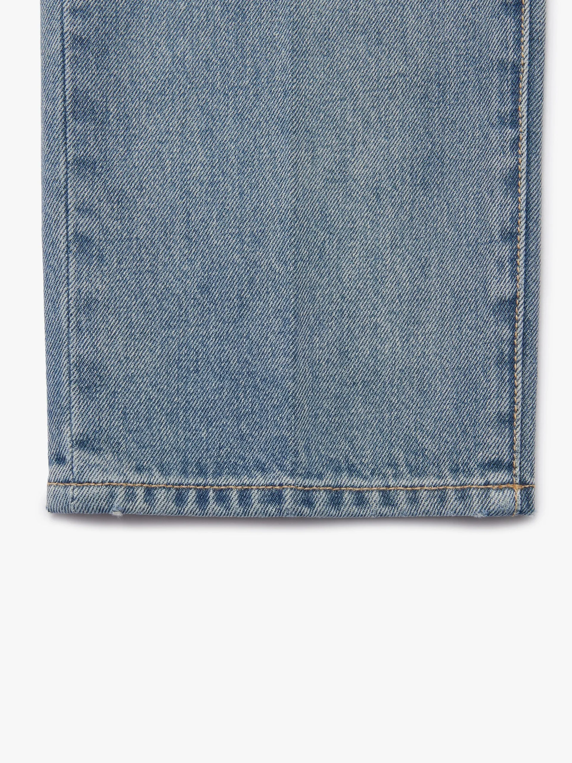 Cotton Straight Leg Jeans