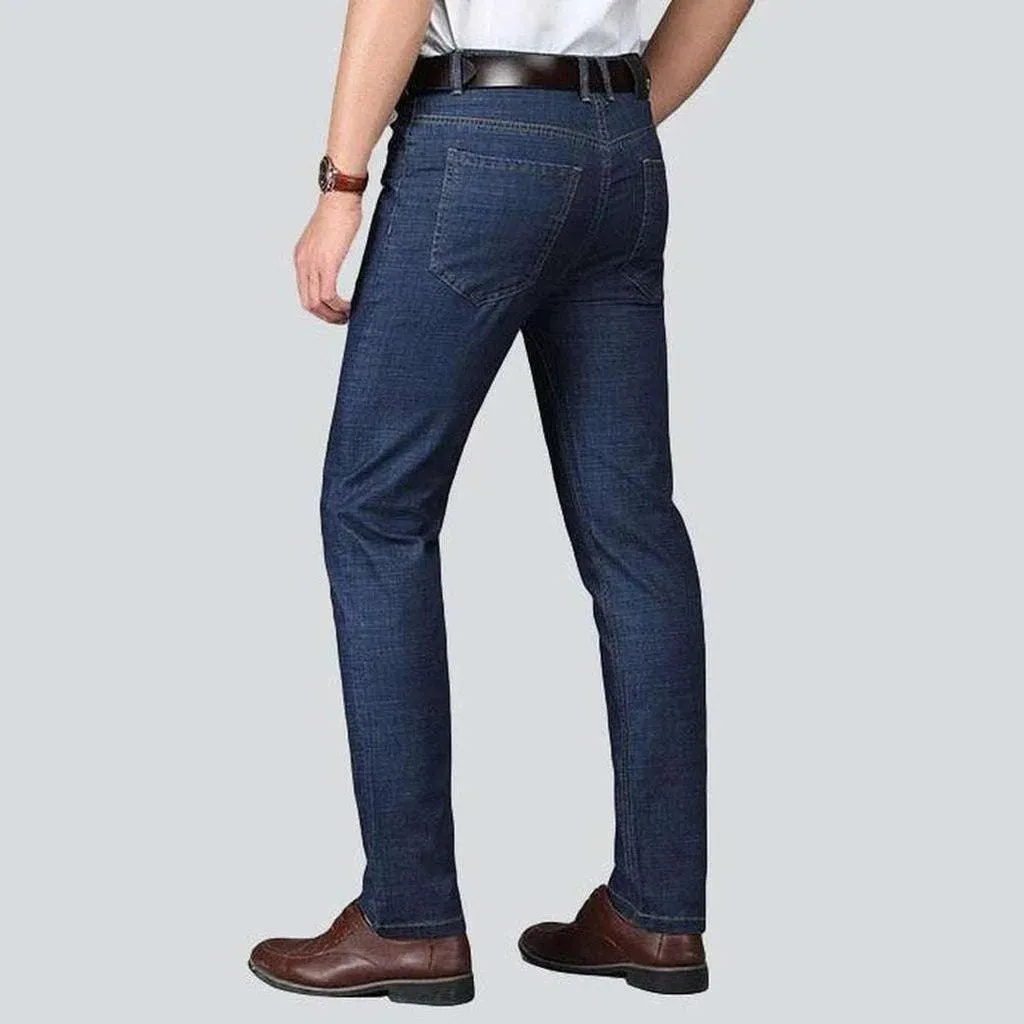 Dark blue slim fit jeans
