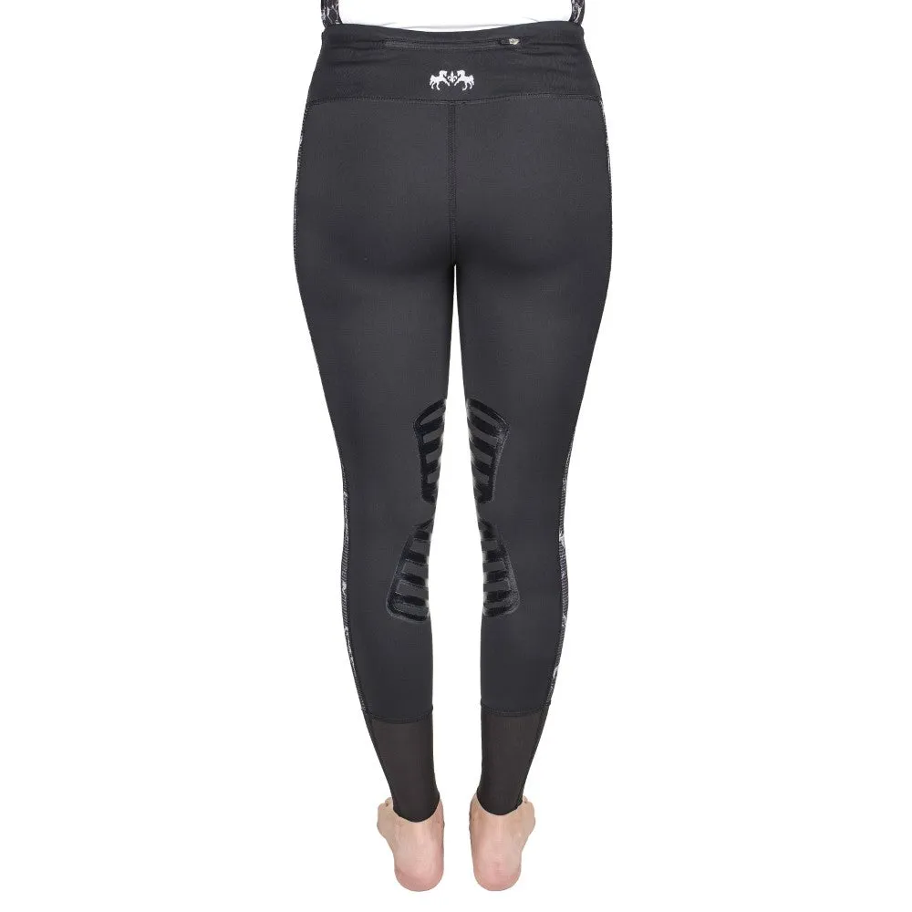 Equine Couture Ladies Linear Horses Tights