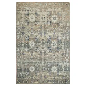 Grey Alchemy Transitional Wool Silk Blend Rug - 11'1" x 17'7"