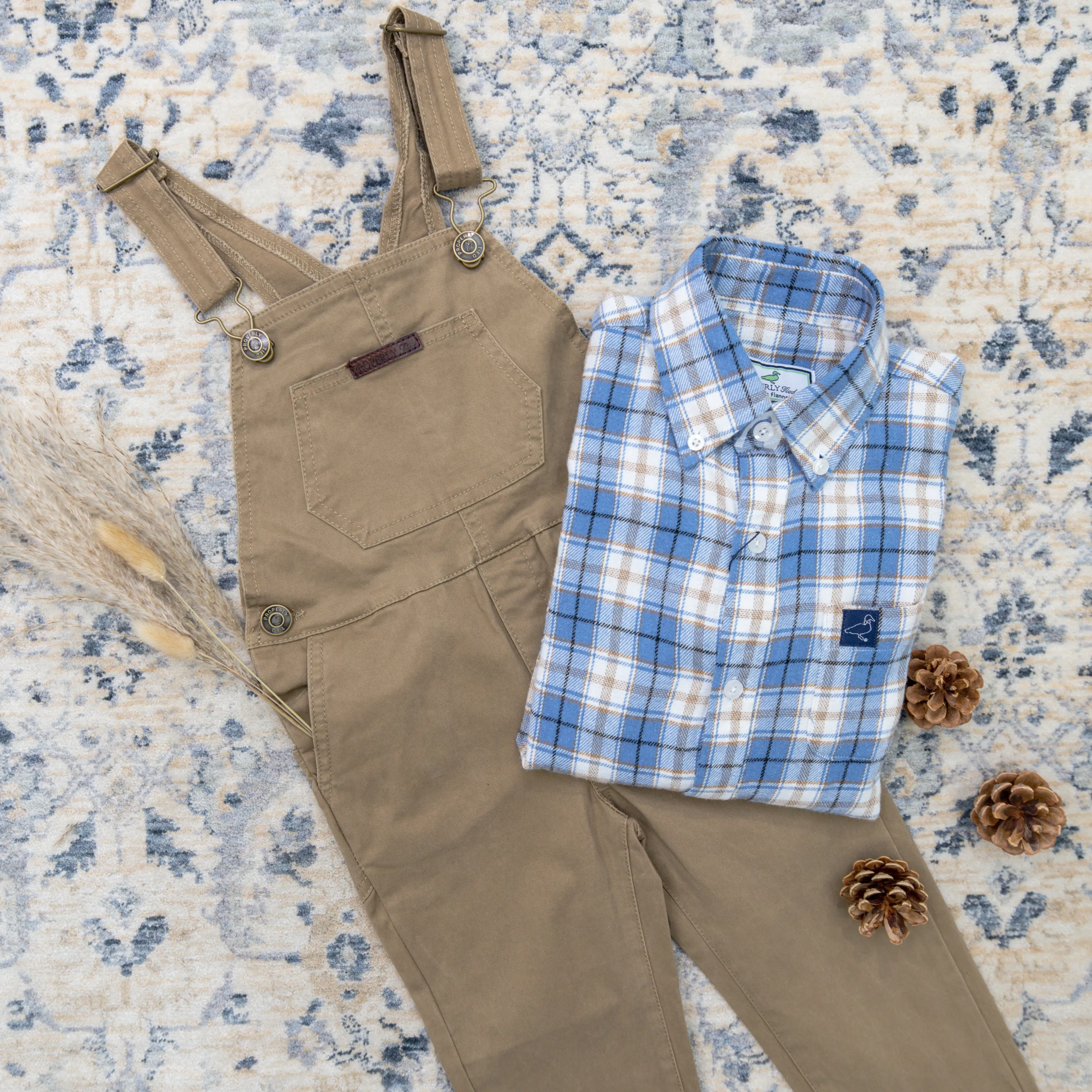 Harvest Overalls- Camel