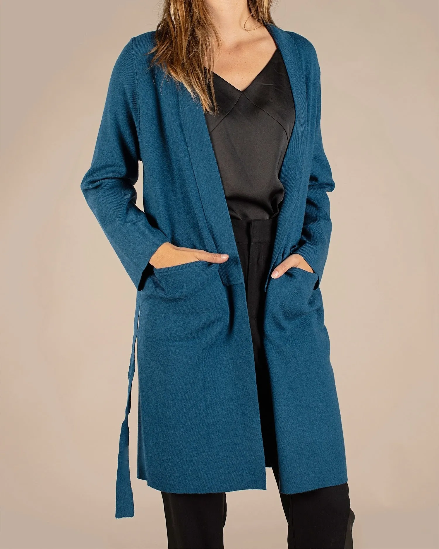 Hayward Cardigan in Teal