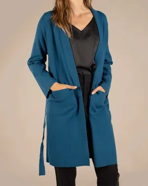 Hayward Cardigan in Teal