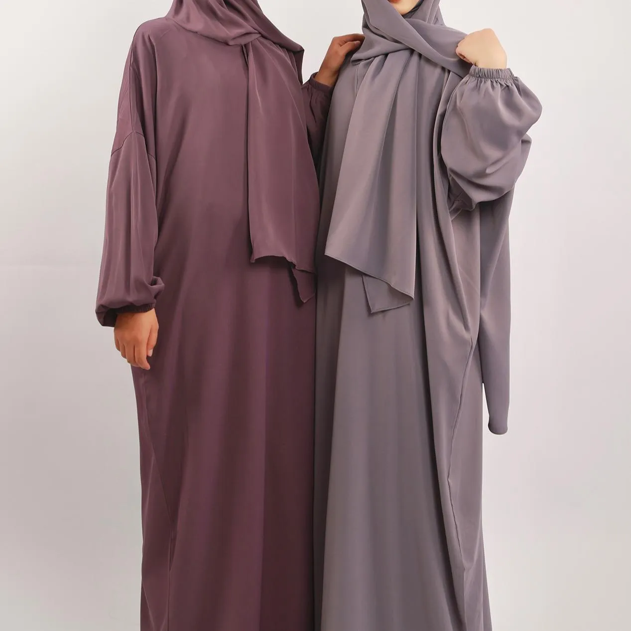Hijab Attached Hoodie Abaya (MA001)