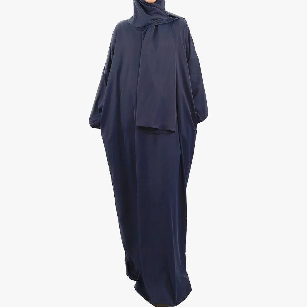 Hijab Attached Hoodie Abaya (MA001)
