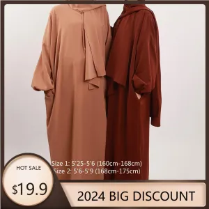 Hijab Attached Hoodie Abaya (MA001)