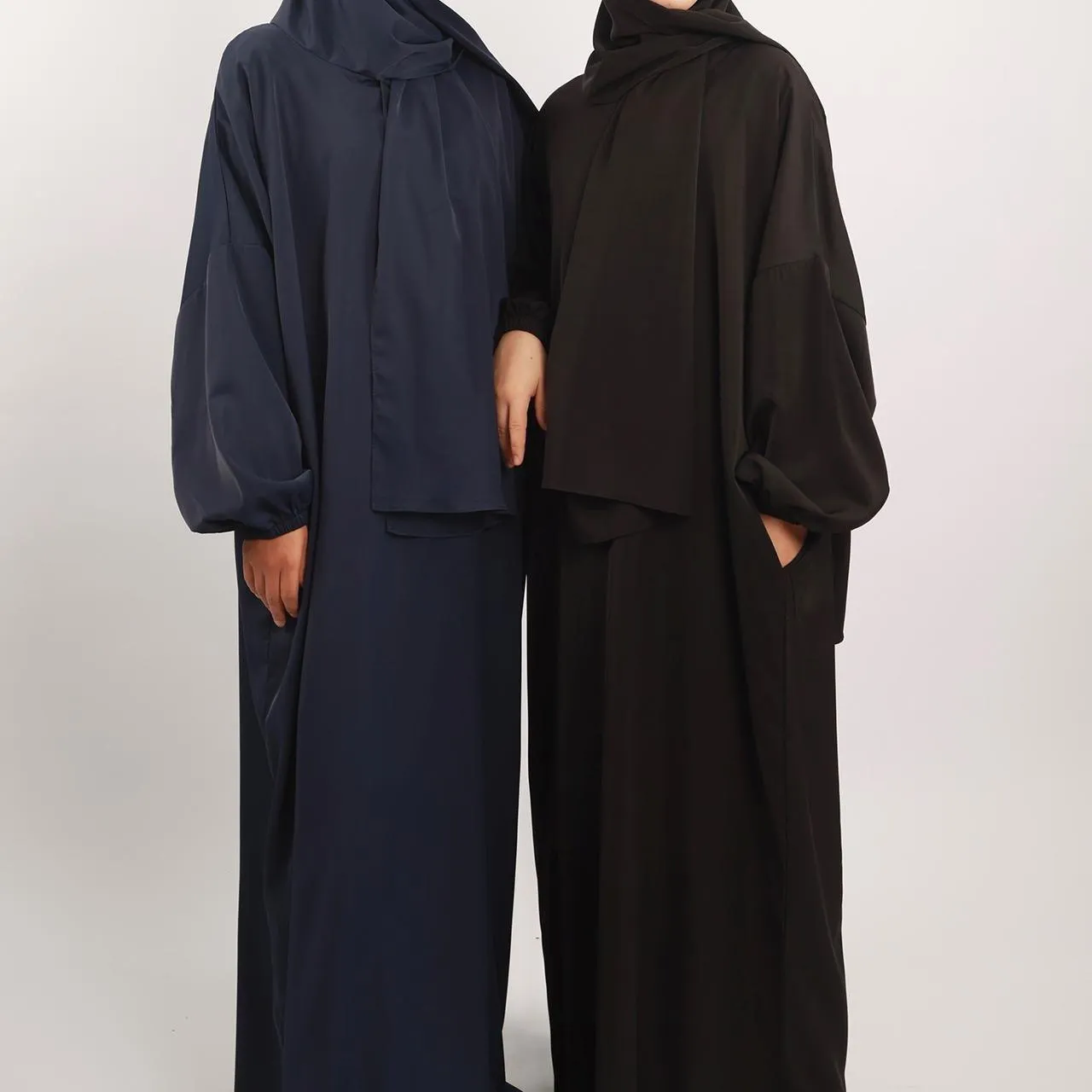 Hijab Attached Hoodie Abaya (MA001)