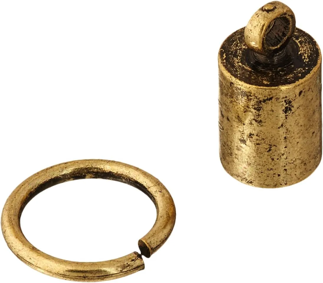 Ice Resin Findings - Antique Bronze 6mm 12pcs*