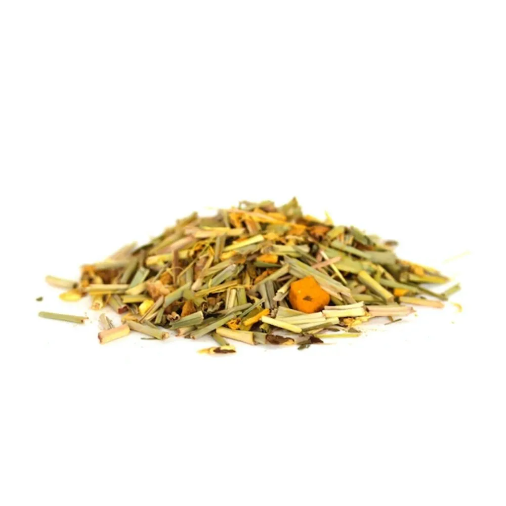JusTea Loose Leaf Herbal Tea Tin - Turmeric Ginger
