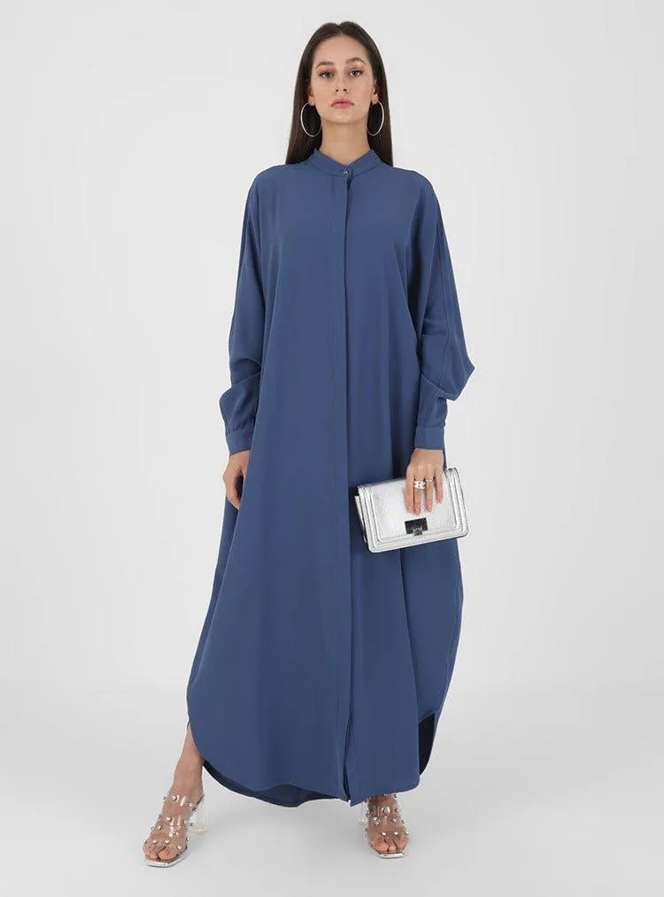 Loose Casual Batwing Sleeve Abaya (MA067)