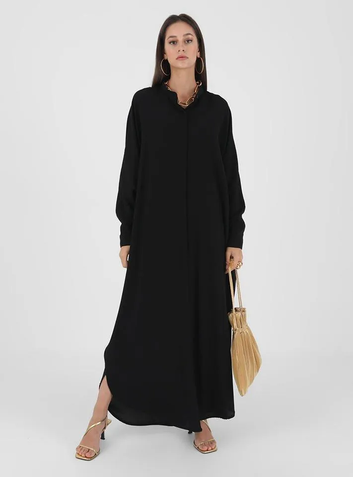 Loose Casual Batwing Sleeve Abaya (MA067)