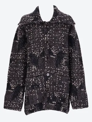 Loose fit cardigan knitwear