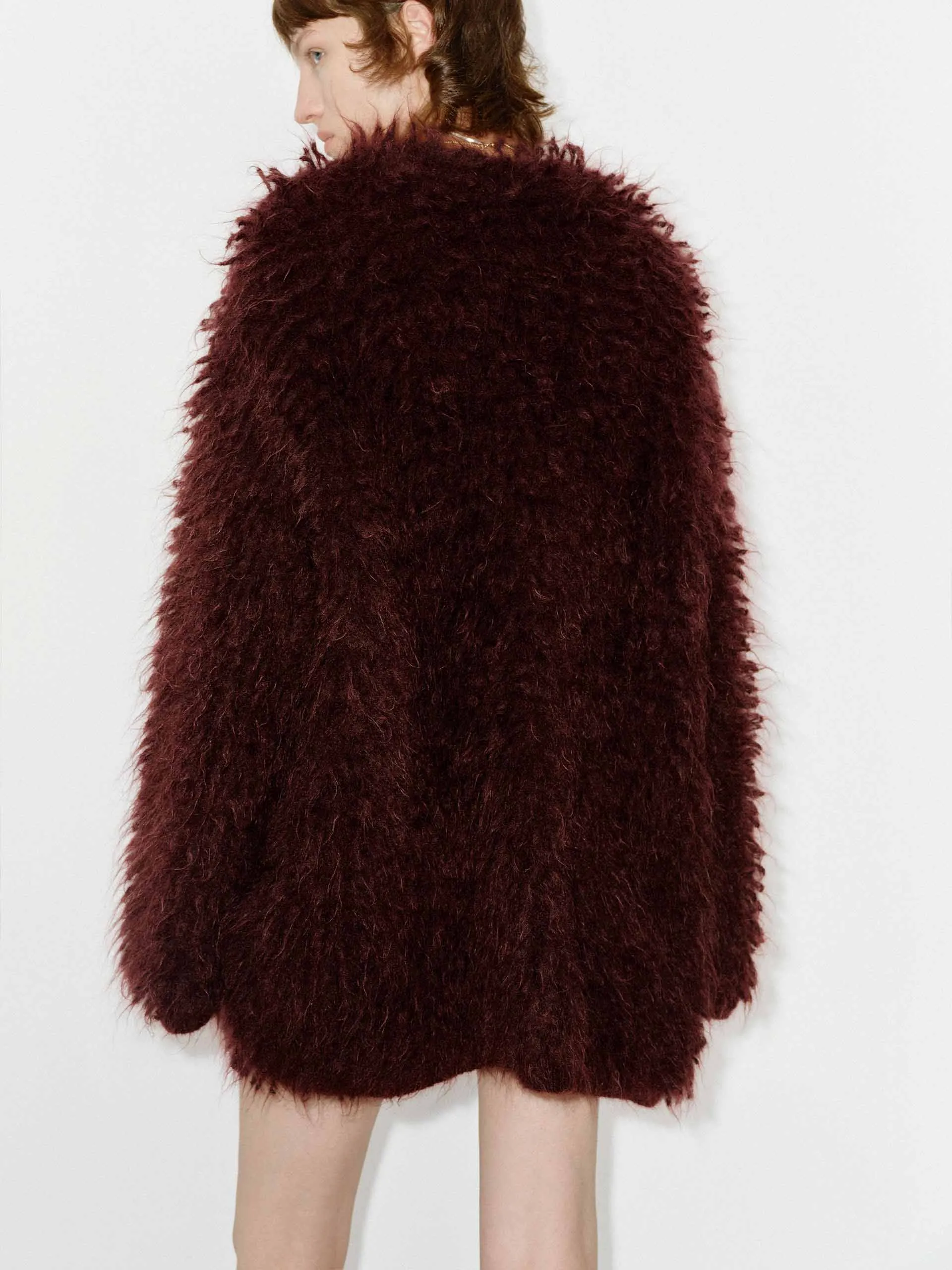 Loose Fuzzy Cardigan