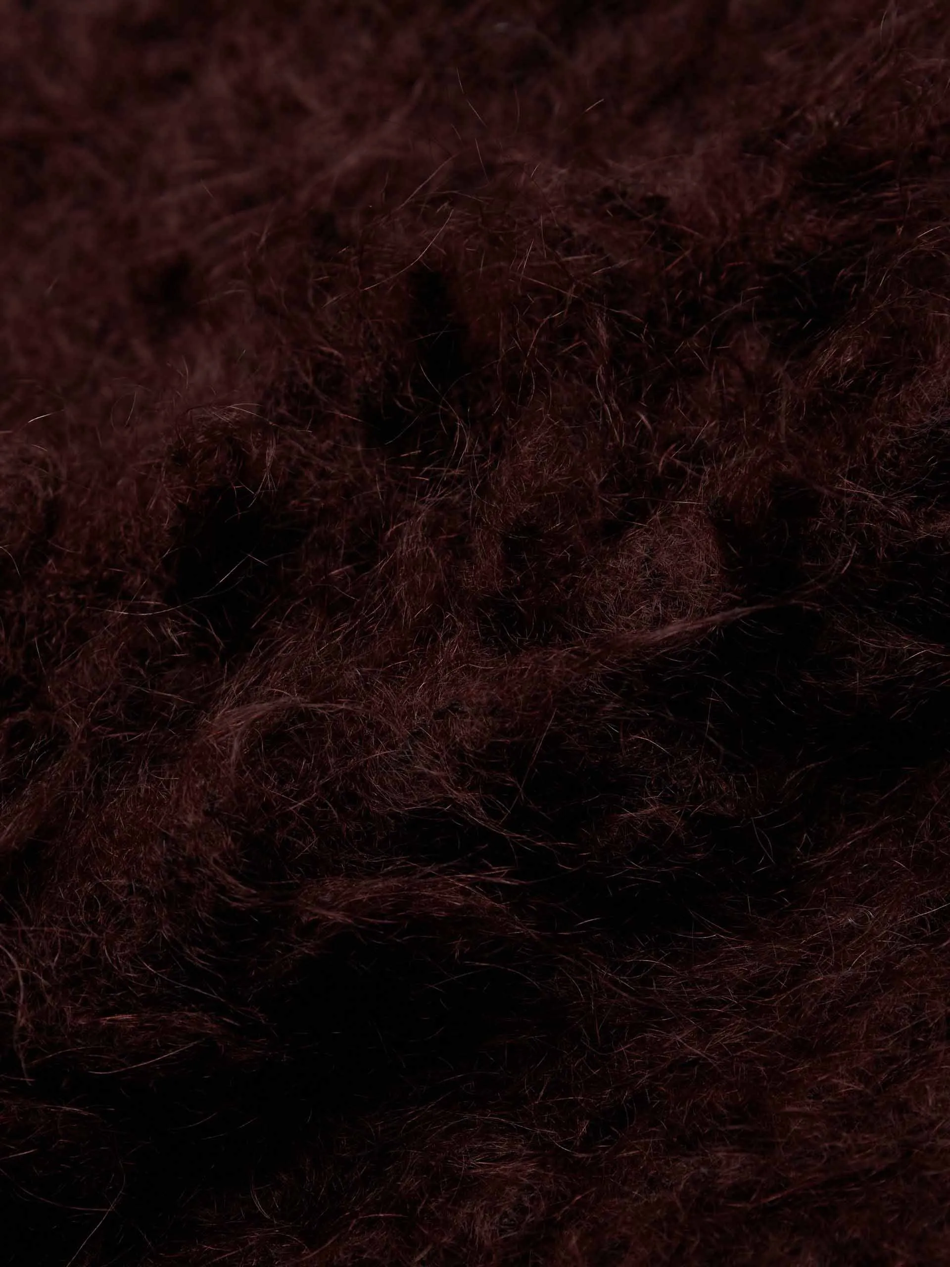 Loose Fuzzy Cardigan