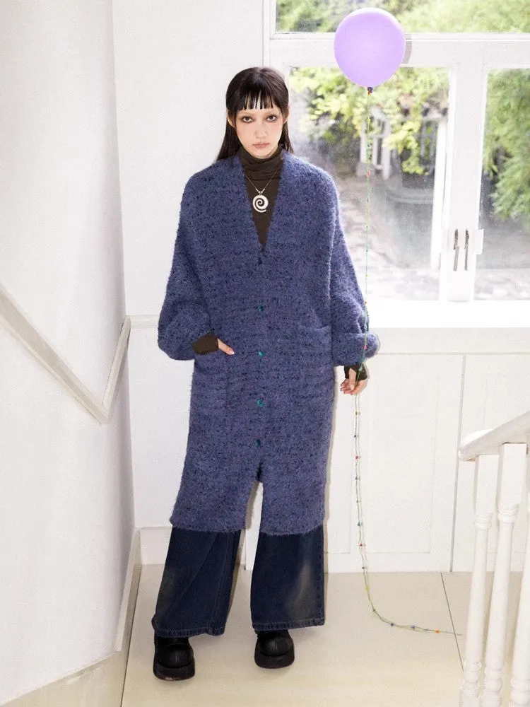 Loose long cardigan【s0000010365】