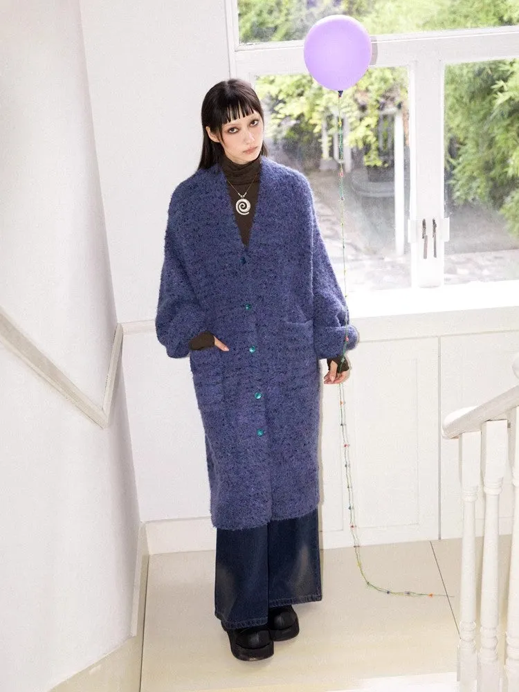 Loose long cardigan【s0000010365】