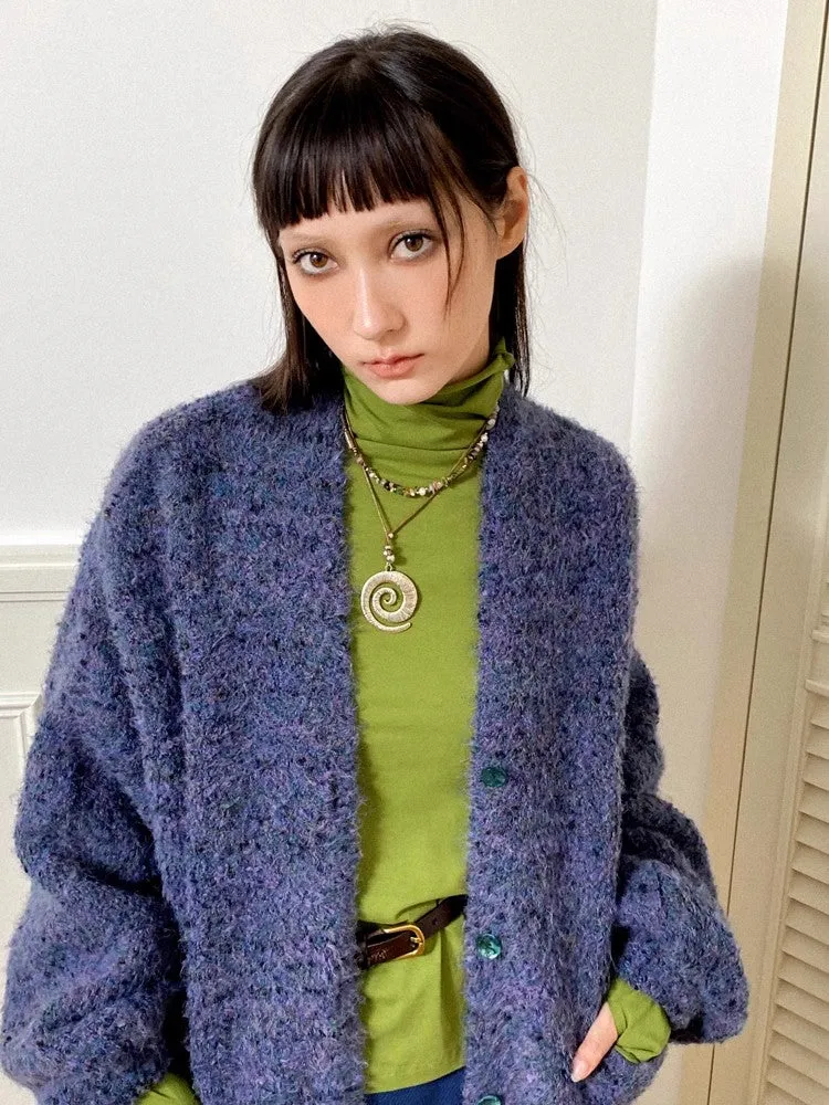 Loose long cardigan【s0000010365】