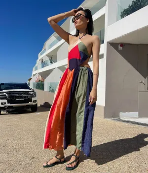 LOUU DRESS- MULTI