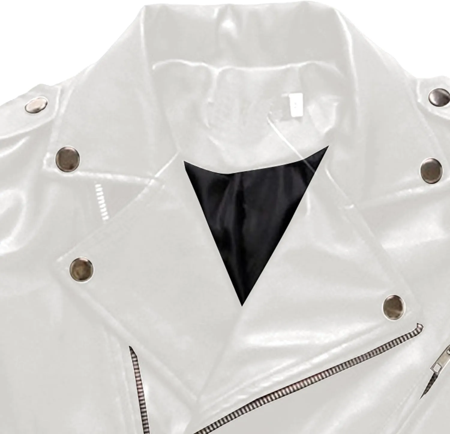 Maiyifu-GJ Men's Slim Fit Faux Leather Jacket Leather Motorcycle Zip-Up Jackets Casual Lightweight Zipper Biker Coats