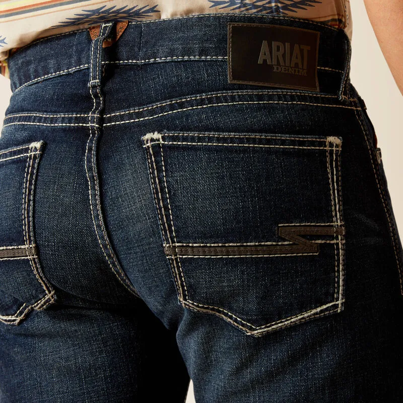 Men's Ariat M8 Modern Antelope Slim Jean - Nightingale
