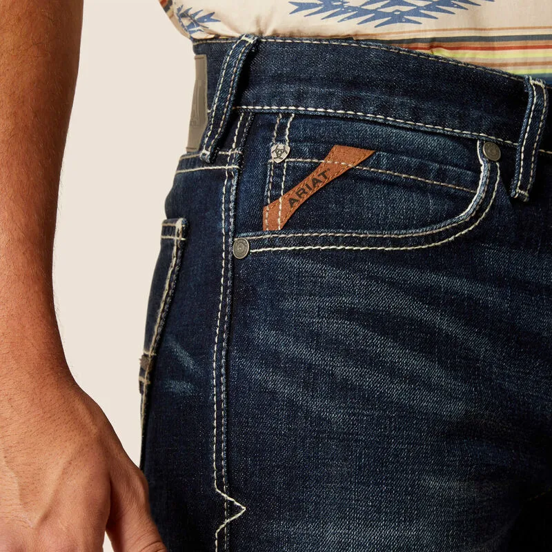 Men's Ariat M8 Modern Antelope Slim Jean - Nightingale