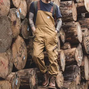 Men's Casual Work Style Overalls In Khaki