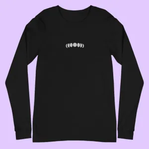 Moon Phases Long Sleeve Shirt