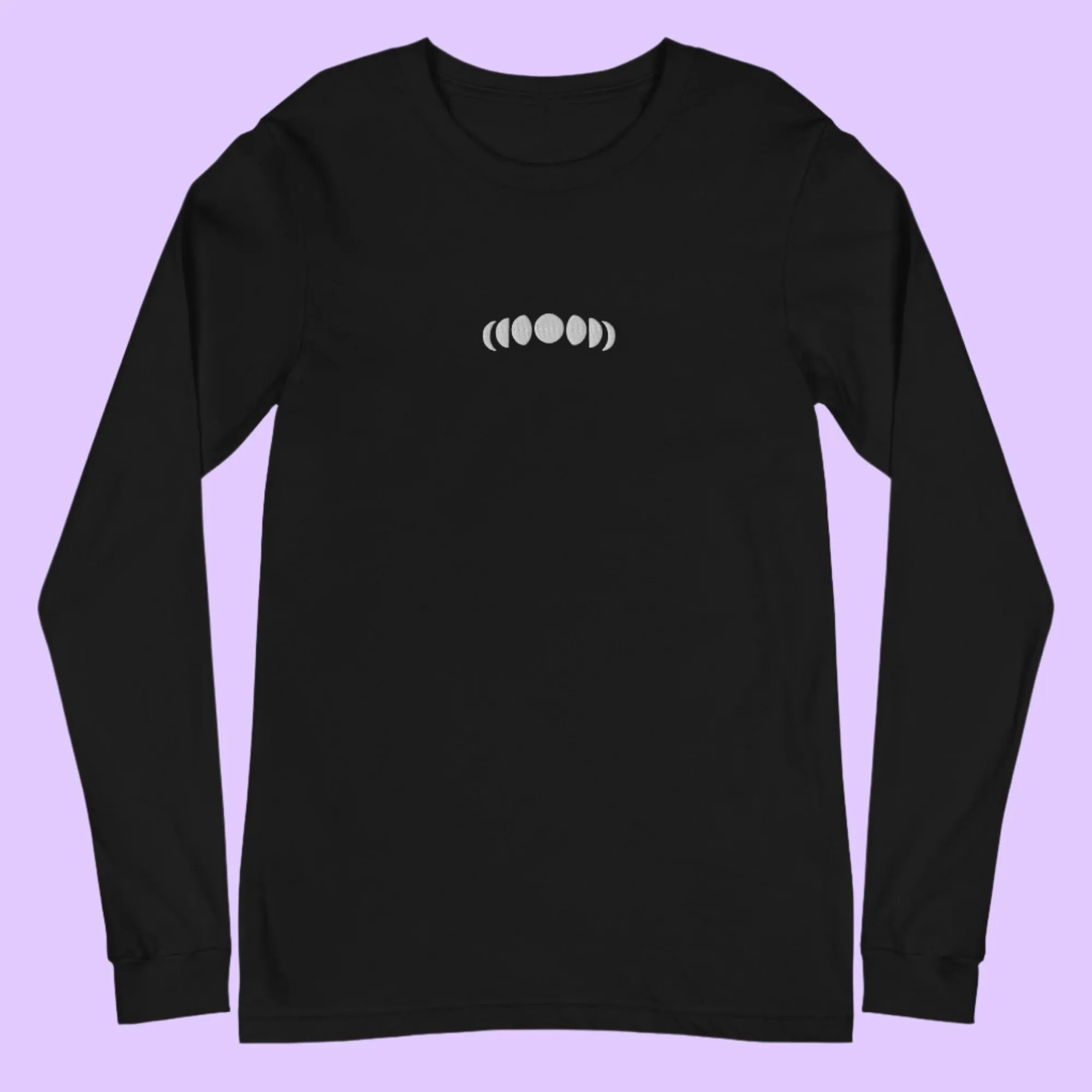 Moon Phases Long Sleeve Shirt