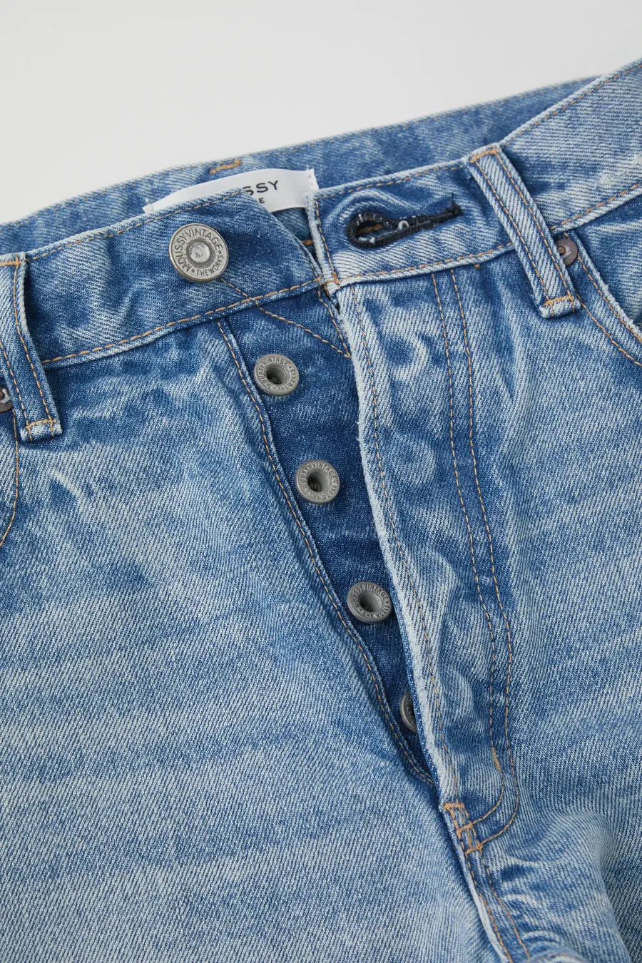 Moussy - MV Ashleys Wide Straight in Light Blue