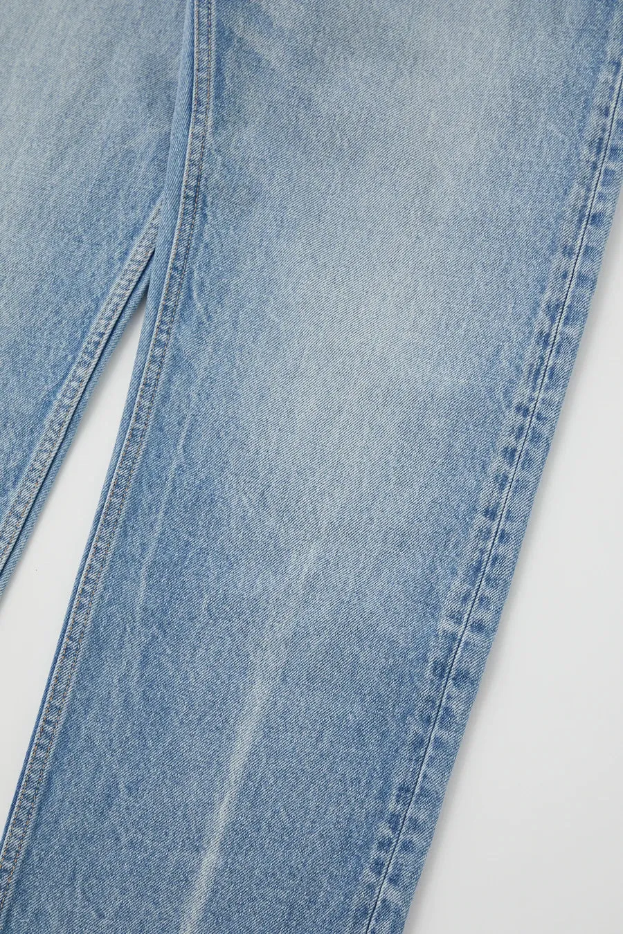 Moussy - MV Ashleys Wide Straight in Light Blue