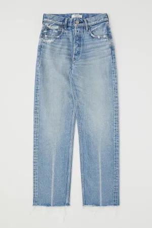 Moussy - MV Ashleys Wide Straight in Light Blue