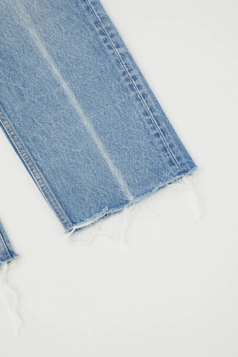 Moussy - MV Ashleys Wide Straight in Light Blue