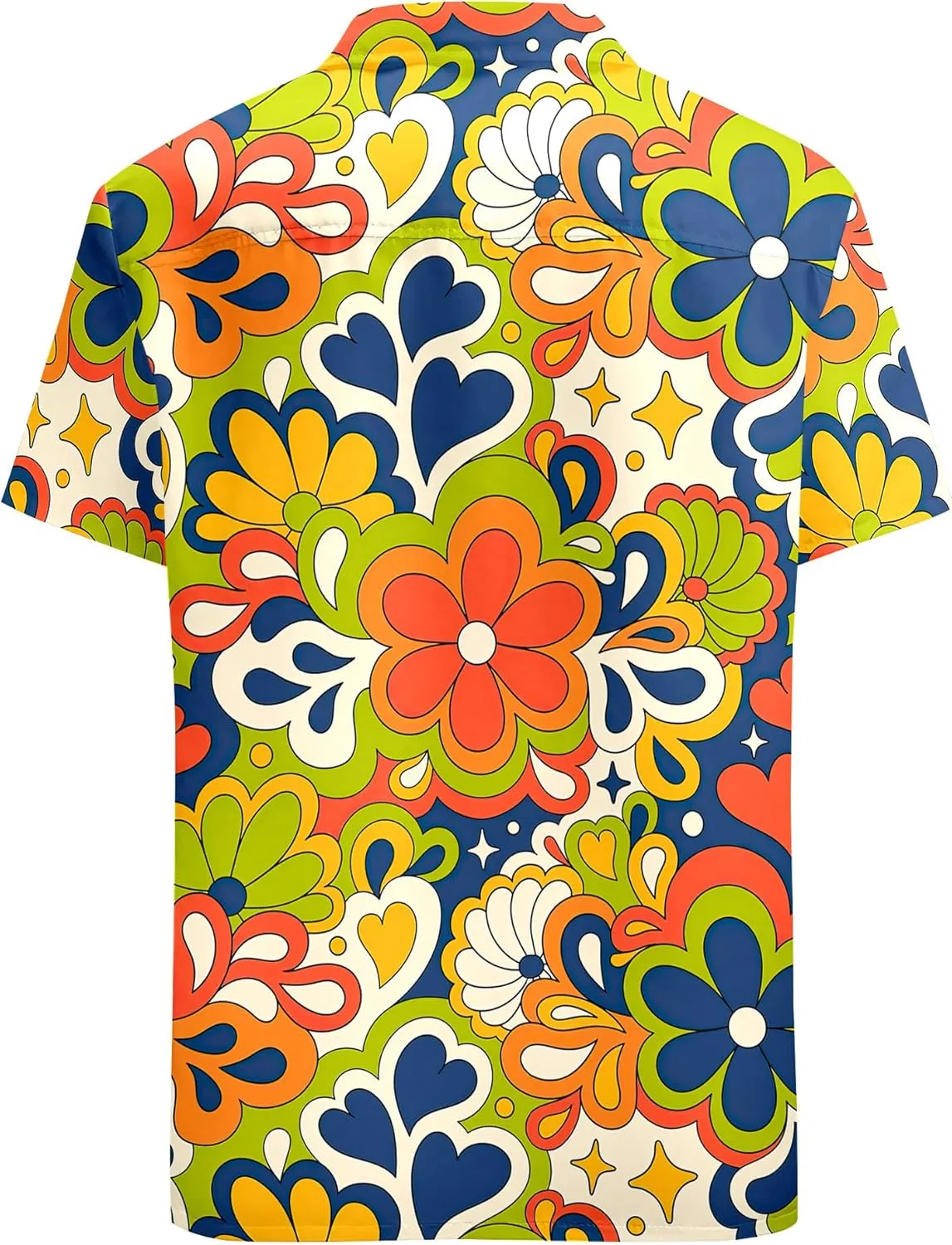 Neon Shirts for Men Button Up Shirts,Mens Neon Shirt Hawaiian Shirt for Men,Mens Beach Shirts Neon Clothes