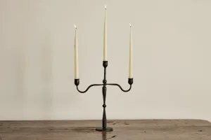 Nickey Kehoe Forged Iron Candelabra