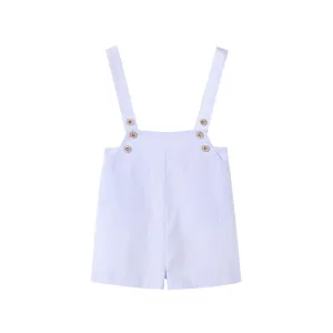 New Light Blue Pinstripe Overalls by Nou Nelle