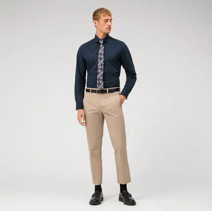 OLYMP - Level Five, Business Shirt, Body Fit, New York Kent, Cobalt
