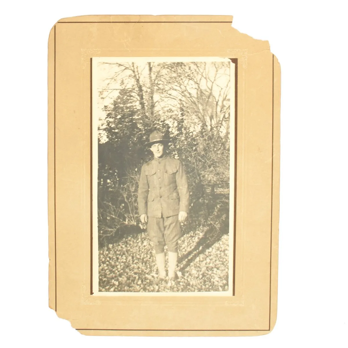 Original U.S. WWI Pioneers Identified Lieutenant Uniform Collection Set