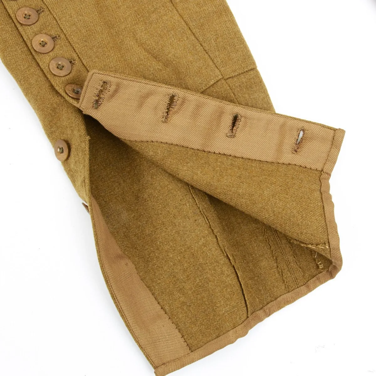 Original U.S. WWI Pioneers Identified Lieutenant Uniform Collection Set