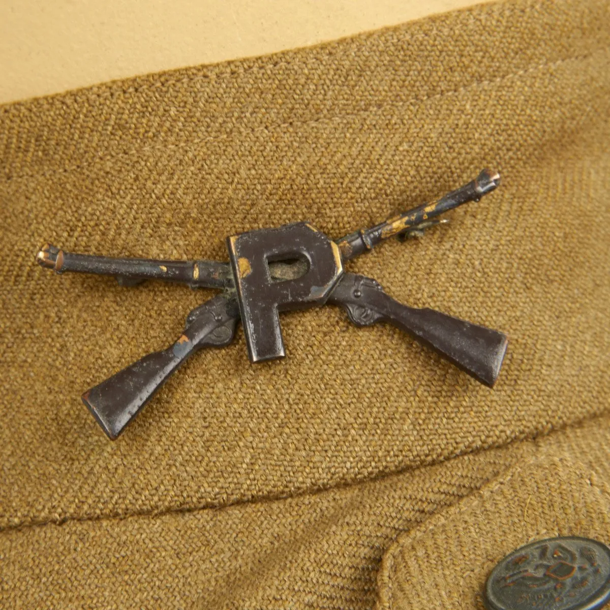 Original U.S. WWI Pioneers Identified Lieutenant Uniform Collection Set
